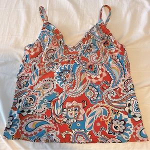 Lands End Tankini top size 14. Underwire.